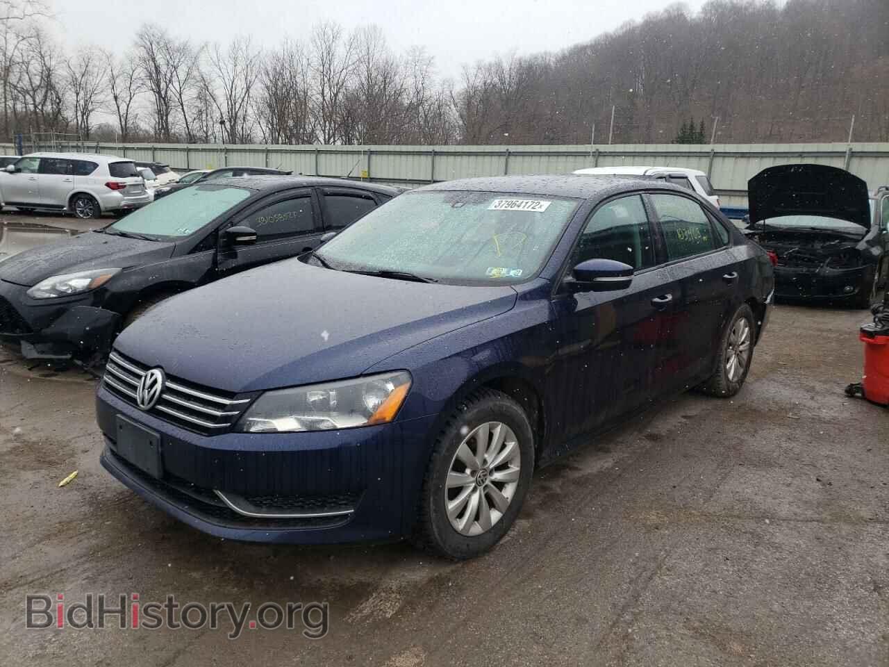 2013 VOLKSWAGEN PASSAT - VIN: 1VWAP7A35DC100159 - Фото 2
