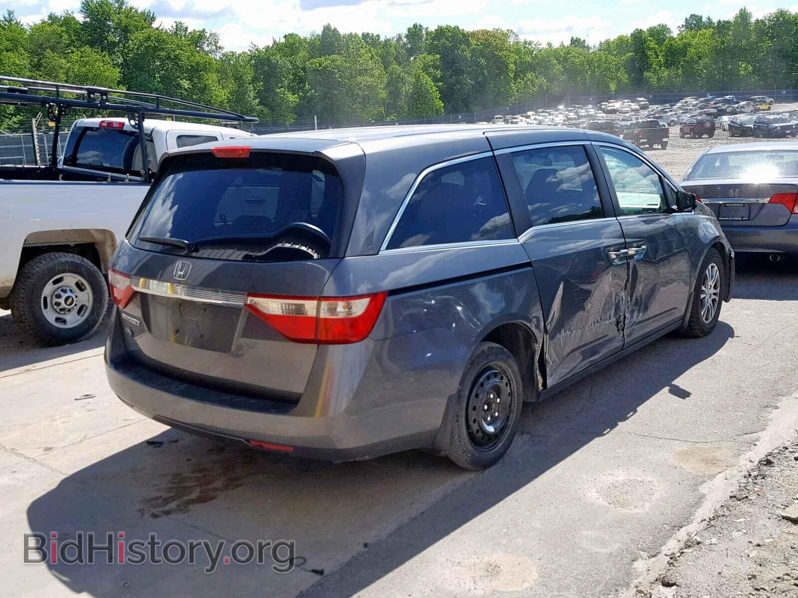 2011 HONDA ODYSSEY EX - VIN: 5FNRL5H44BB074366 - Фото 4