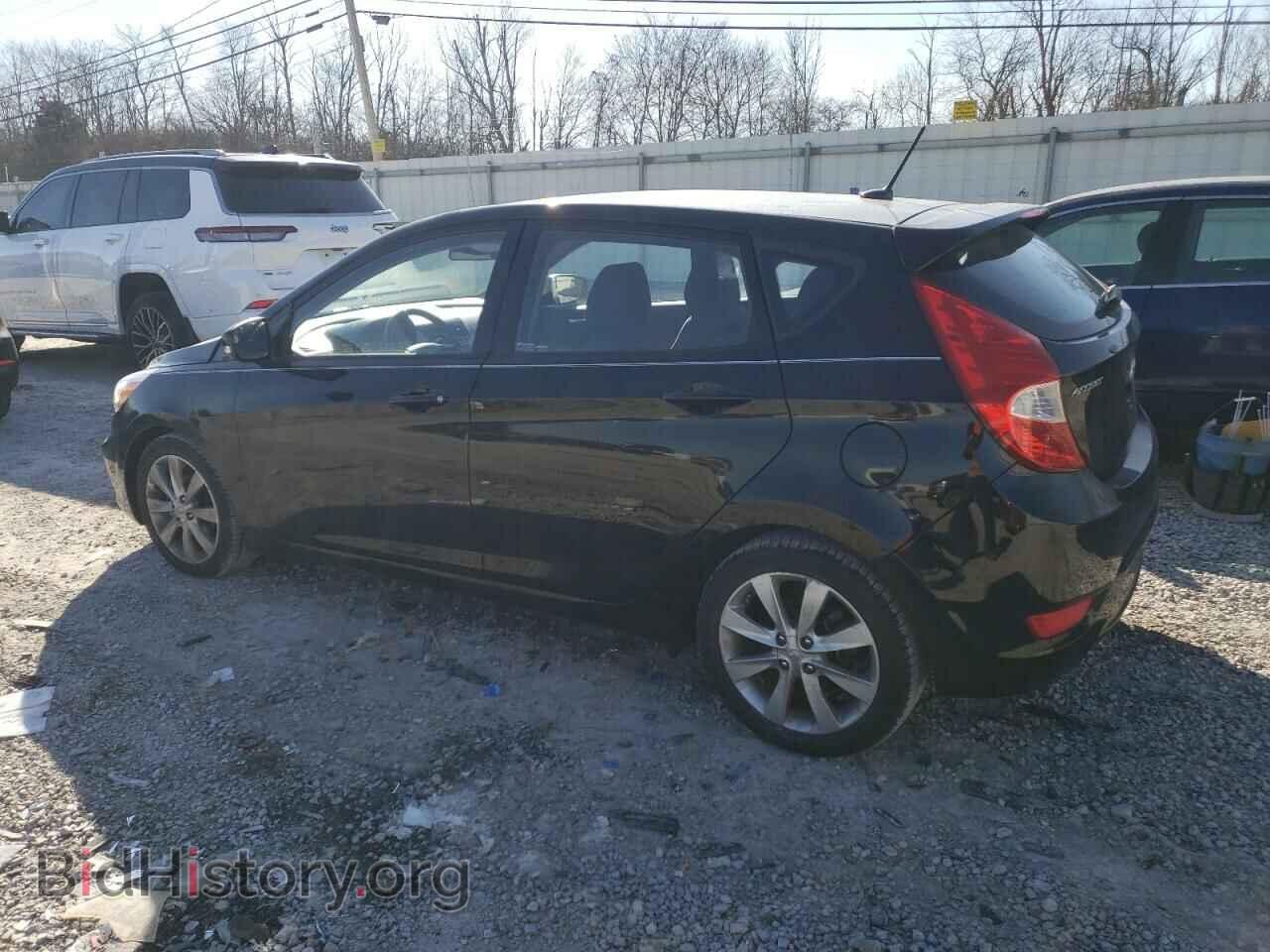 2014 HYUNDAI ACCENT - VIN: KMHCU5AEXEU147818 - Фото 2