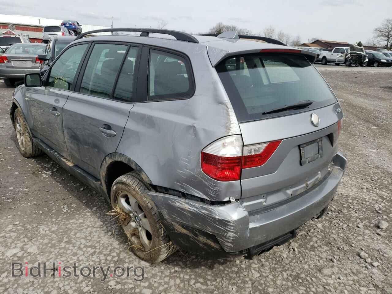 2007 BMW X3 - VIN: WBXPC93417WF02134 - Фото 3