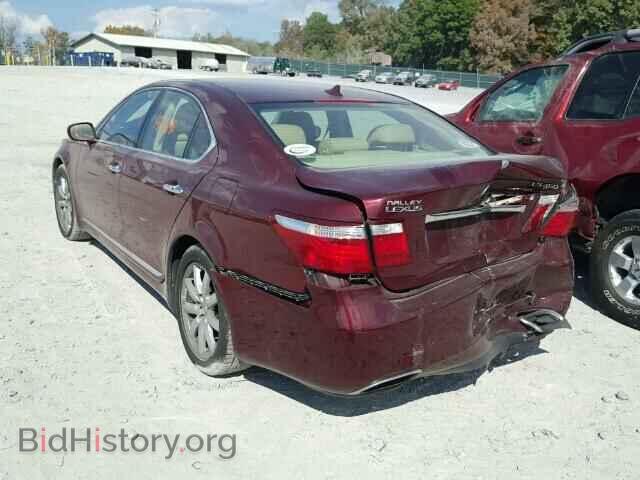 2007 LEXUS LS460 - VIN: JTHBL46F975027731 - Фото 3