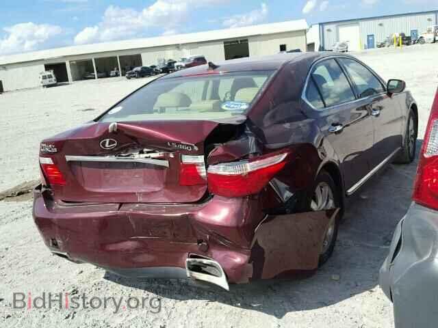 2007 LEXUS LS460 - VIN: JTHBL46F975027731 - Фото 4