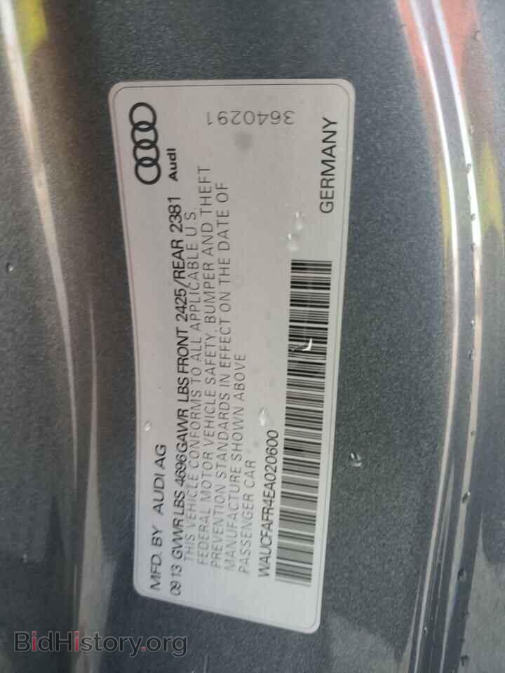 2014 AUDI A5 - VIN: WAUCFAFR4EA020600 - Photo 12