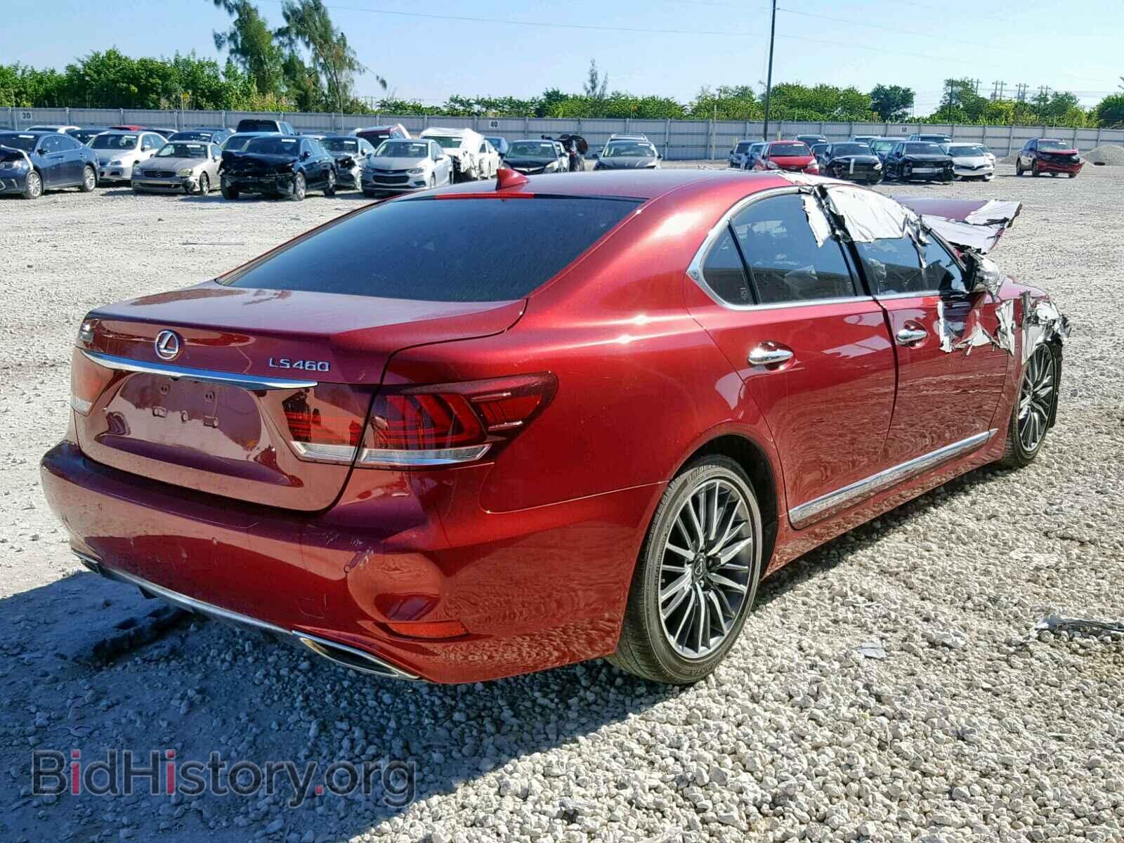 2015 LEXUS LS460 - VIN: JTHBL5EF4F5134918 - Фото 4
