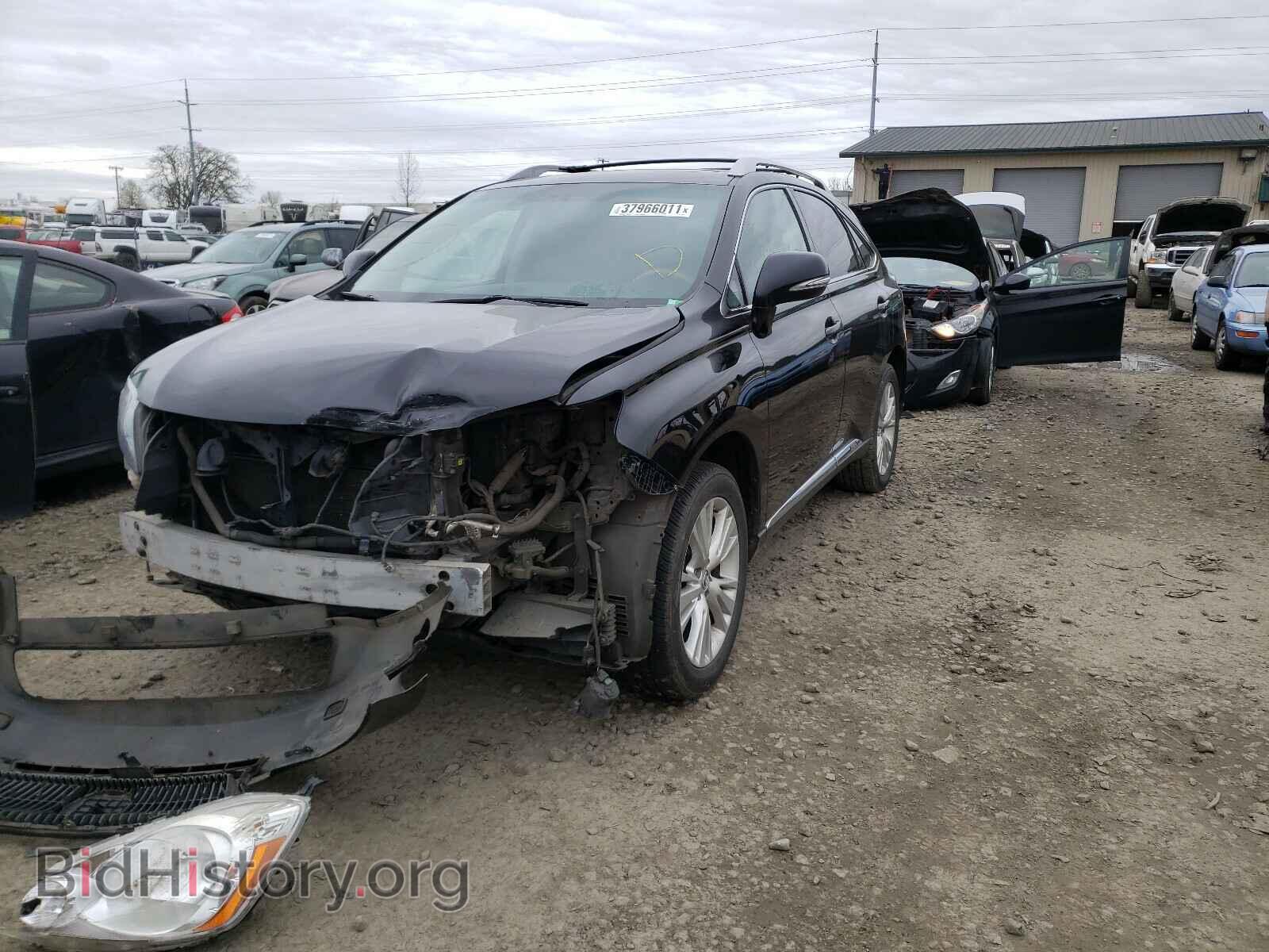 2011 LEXUS RX450 - VIN: JTJBC1BA4B2041182 - Фото 2