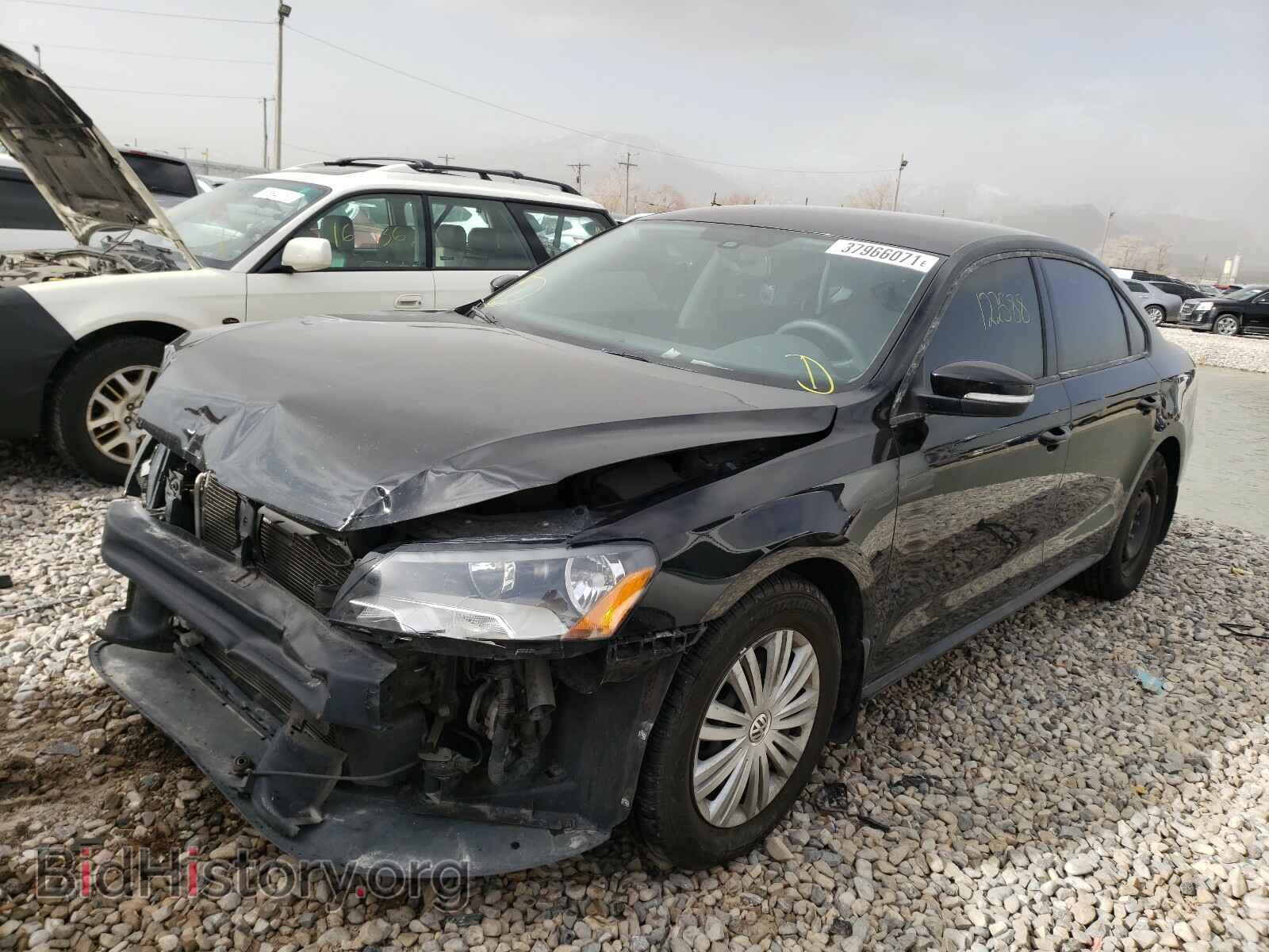 2014 VOLKSWAGEN PASSAT - VIN: 1VWAT7A33EC099512 - Фото 2