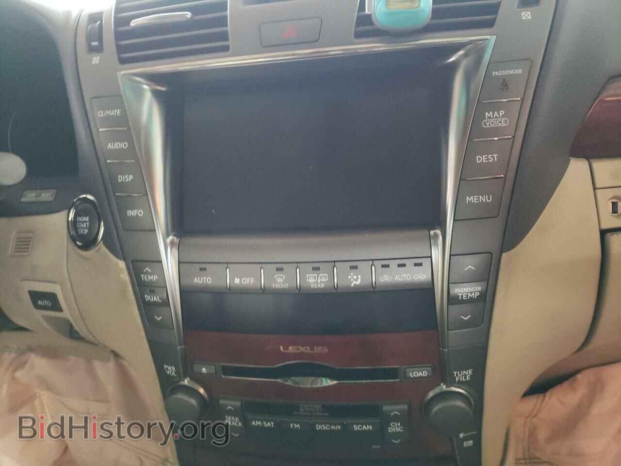 2009 LEXUS LS460 - VIN: JTHBL46F395090262 - Фото 9