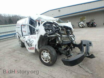 2010 Ford ECONOLINE, white — VIN 1FTNE1EL8ADA87933, Copart