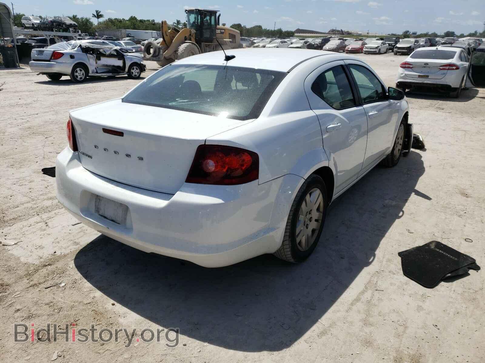 2012 DODGE AVENGER - VIN: 1C3CDZAB8CN265220 - Фото 4