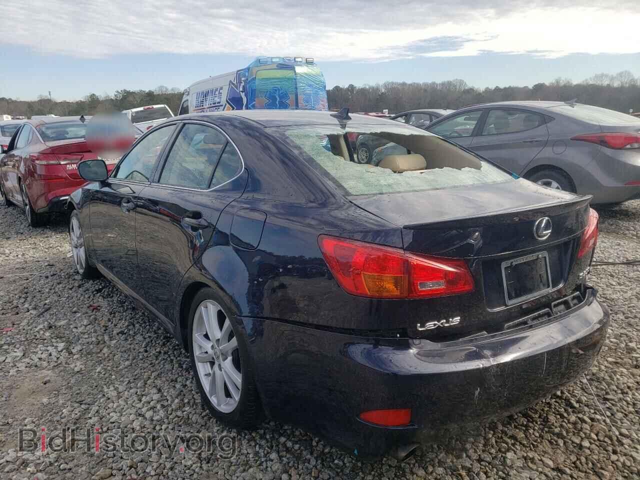 2007 LEXUS IS - VIN: JTHBE262375014808 - Фото 2