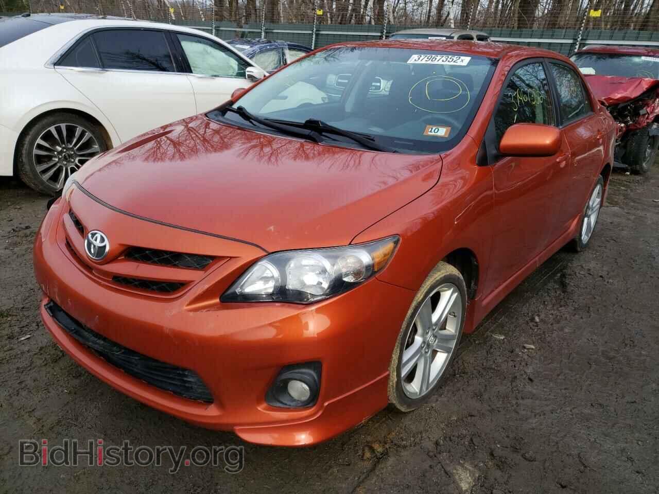 2013 TOYOTA COROLLA - VIN: 2T1BU4EE4DC077135 - Фото 2