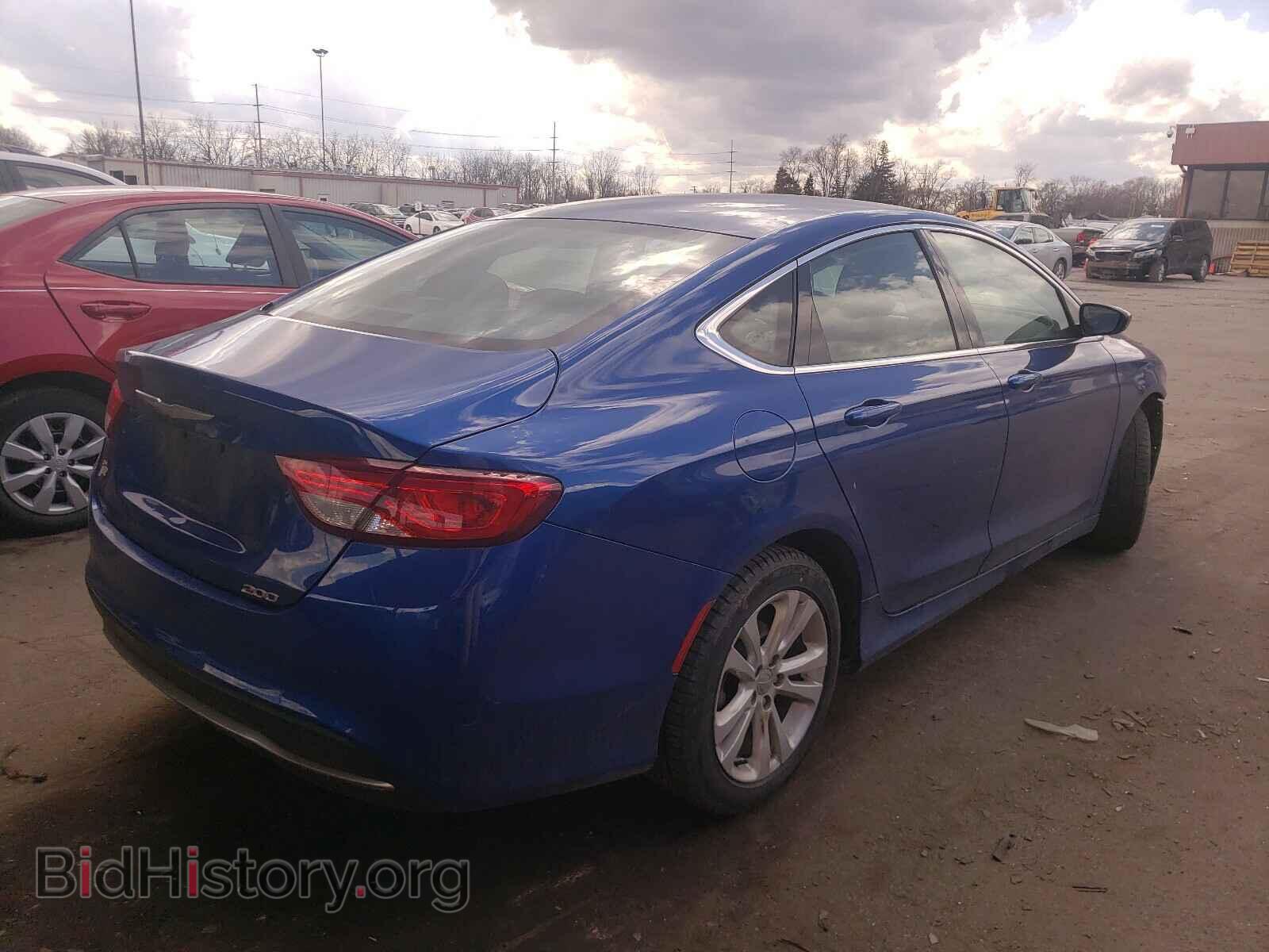2015 CHRYSLER 200 - VIN: 1C3CCCAB3FN597893 - Фото 4