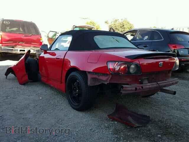 2001 HONDA S2000 - VIN: JHMAP11411T008355 - Фото 3
