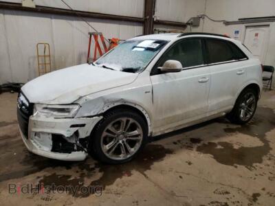 2017 Audi Q3 Q3 Prestig, white — VIN WA1GCCFS2HR005461, Copart