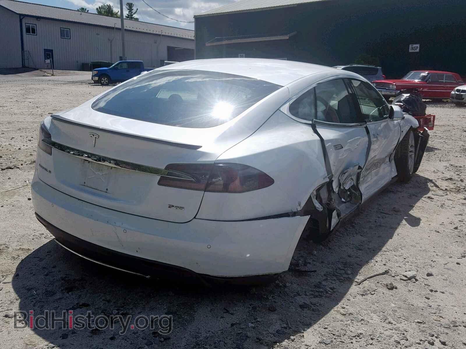 2014 TESLA MODEL S - VIN: 5YJSA1H13EFP32365 - Photo 4