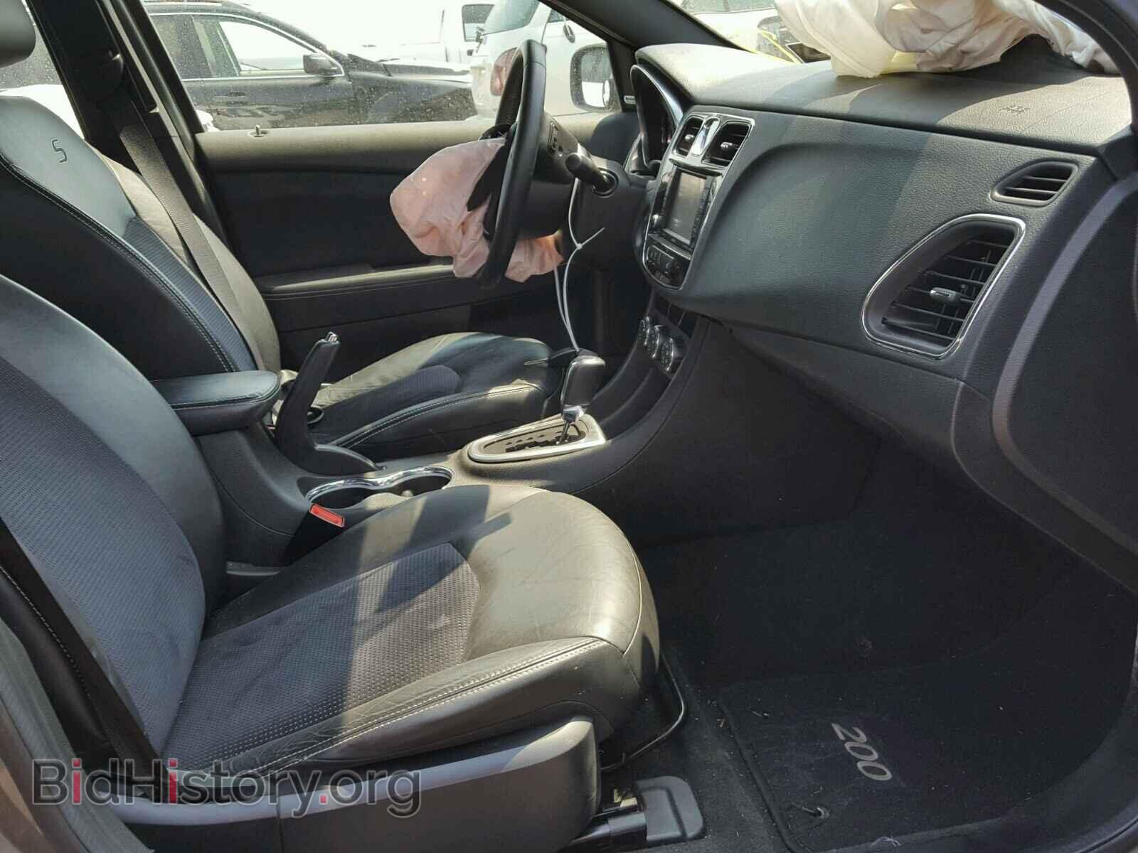 2012 CHRYSLER 200 - VIN: 1C3CCBHG5CN276848 - Фото 5