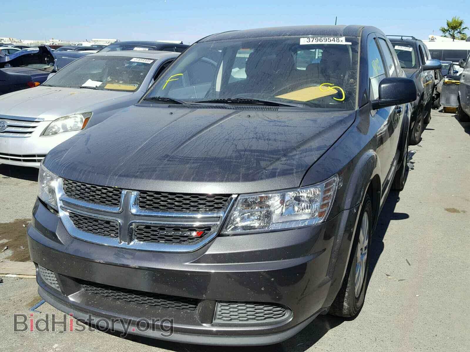 2014 DODGE JOURNEY - VIN: 3C4PDCABXET257200 - Фото 2