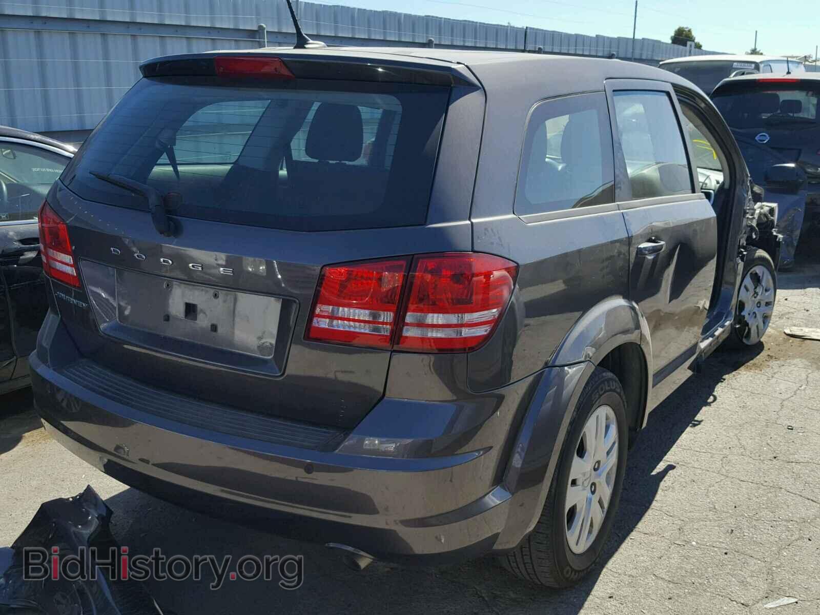 2014 DODGE JOURNEY - VIN: 3C4PDCABXET257200 - Фото 4