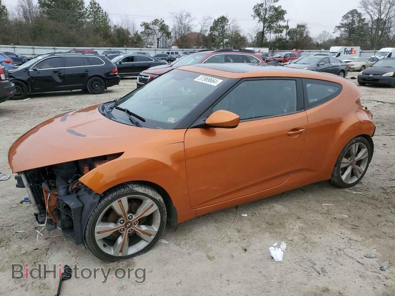 Photo KMHTC6AD8CU025522 - HYUNDAI VELOSTER 2012