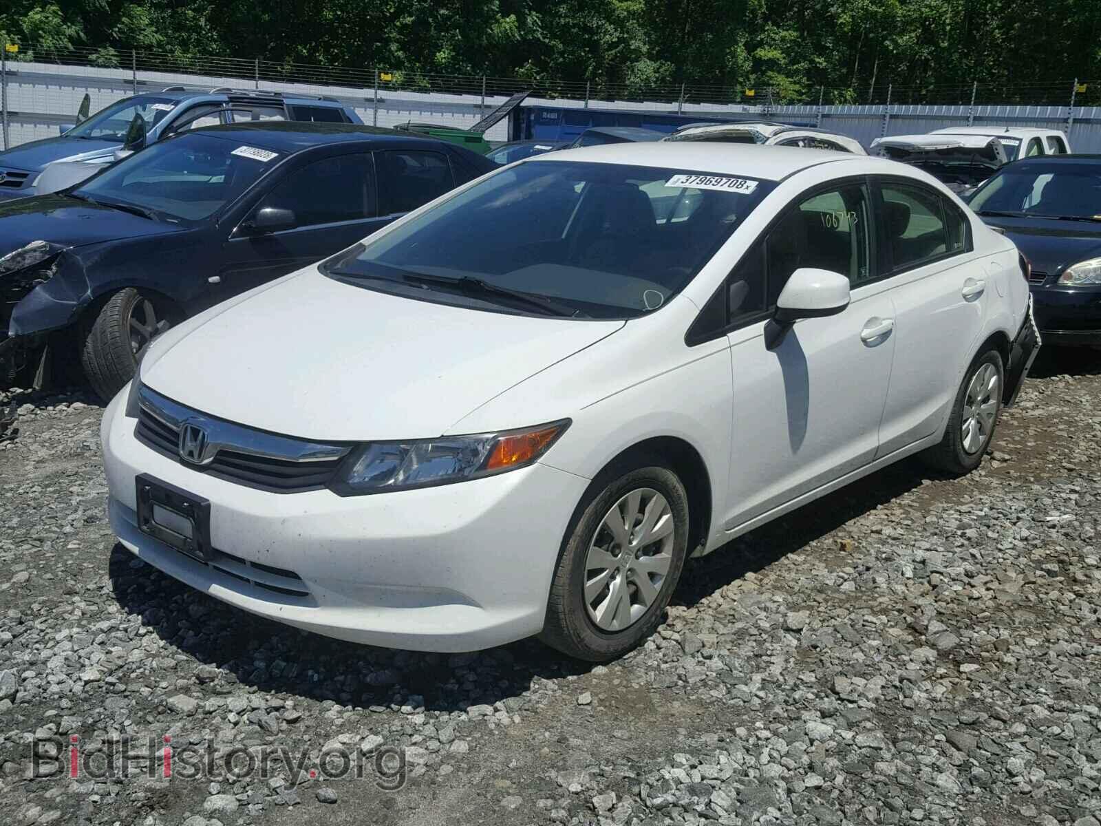 2012 HONDA CIVIC LX - VIN: 19XFB2F53CE082238 - Фото 2