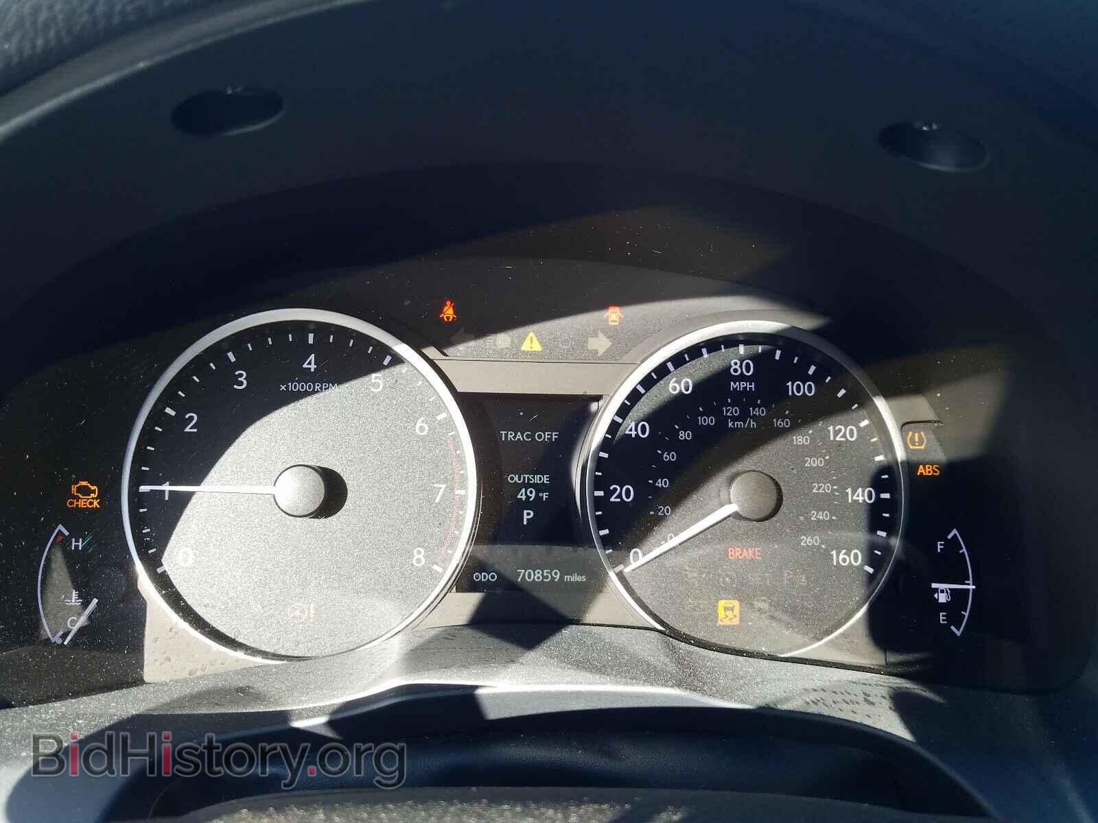 2013 LEXUS ES350 - VIN: JTHBK1GG0D2036744 - Фото 8