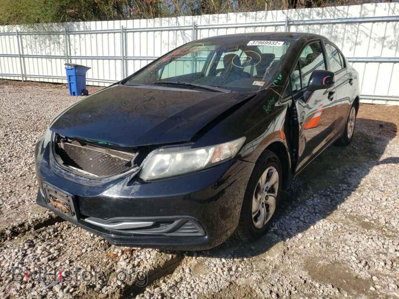 2013 HONDA CIVIC - VIN: 19XFB2F53DE010697 - Фото 2