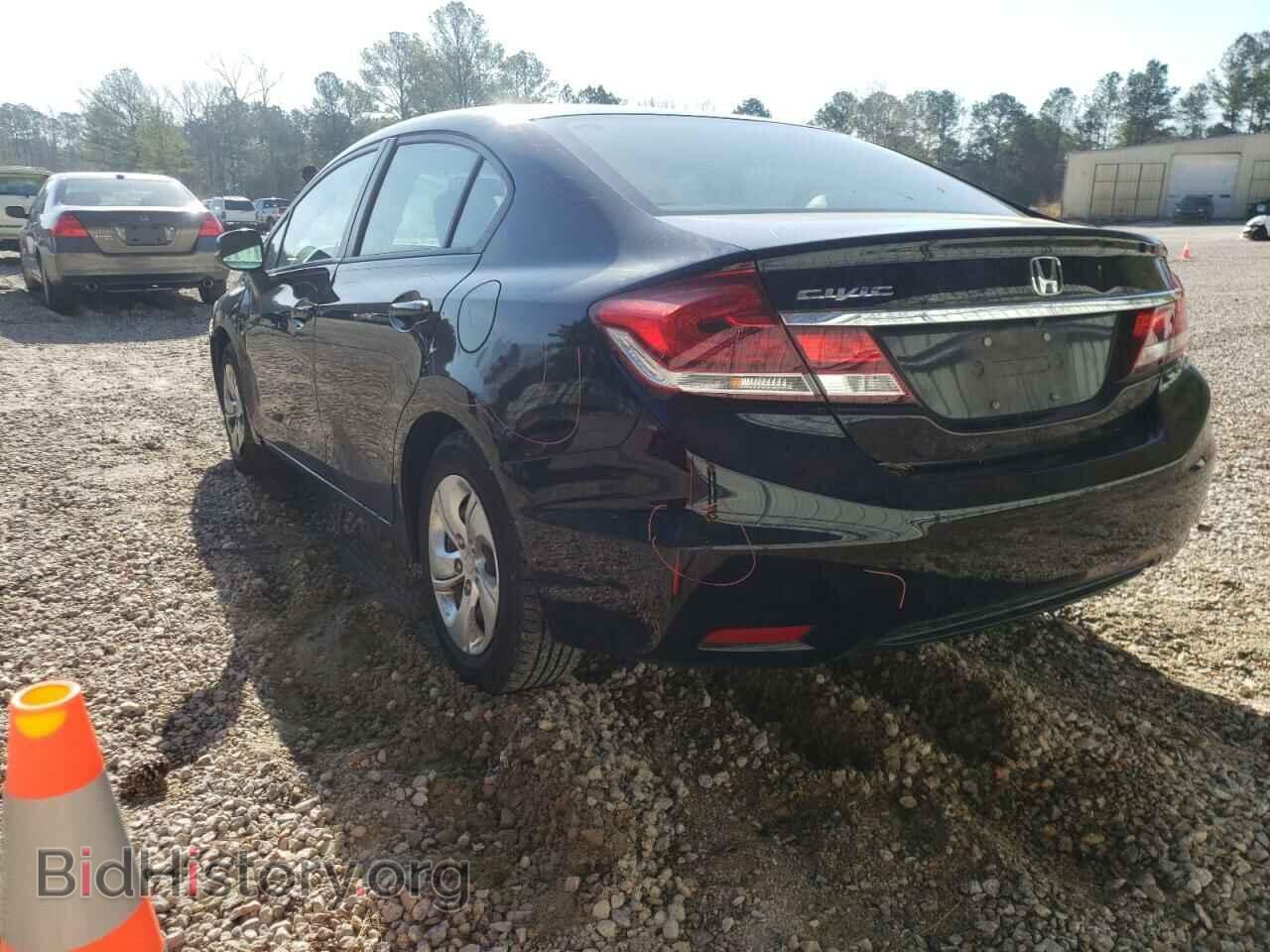 2013 HONDA CIVIC - VIN: 19XFB2F53DE010697 - Фото 3