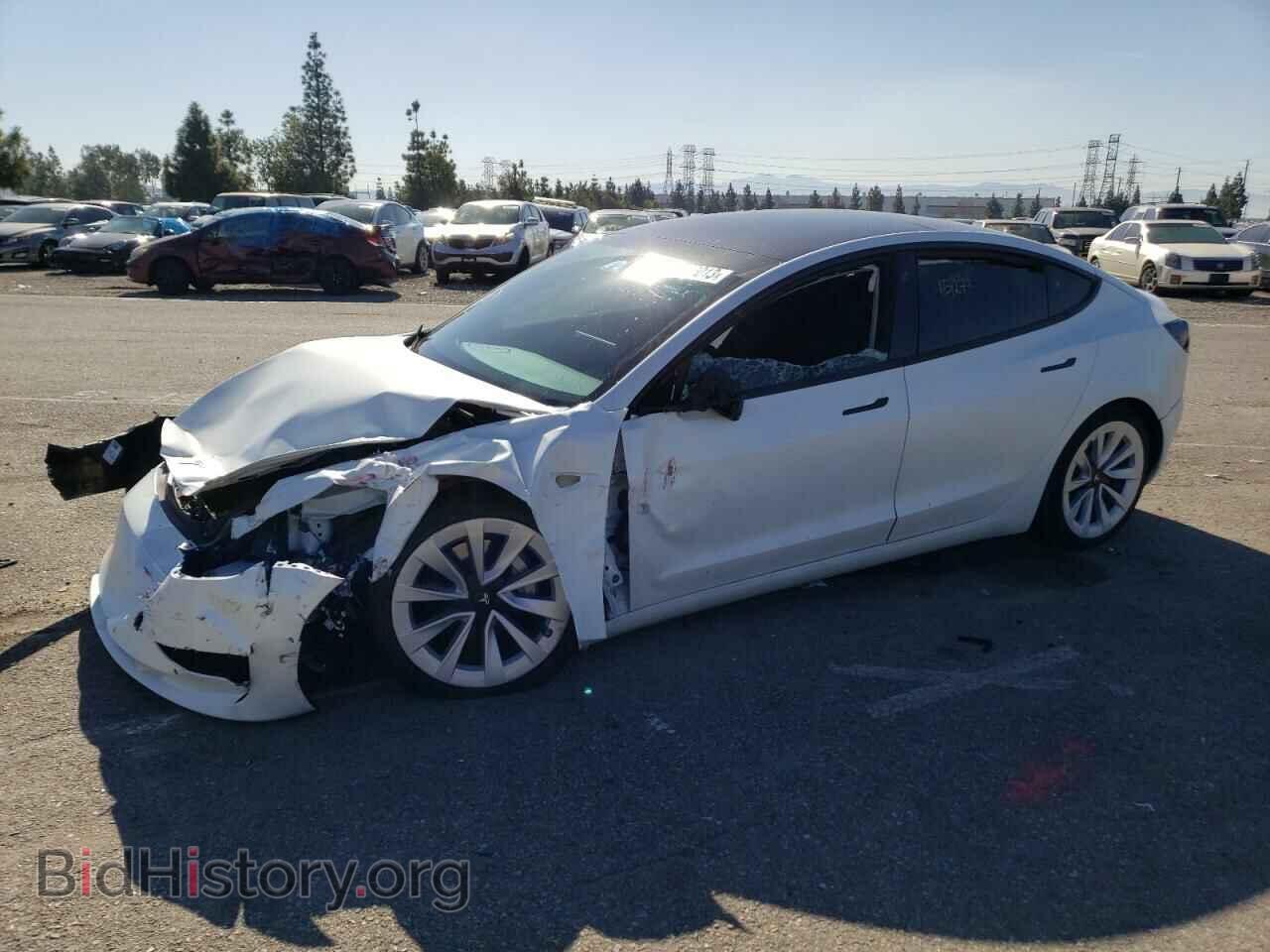 Photo 5YJ3E1EB2NF238715 - TESLA MODEL 3 2022