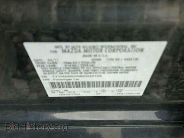 2011 MAZDA 6 - VIN: 1YVHZ8BH9B5M25159 - Фото 10
