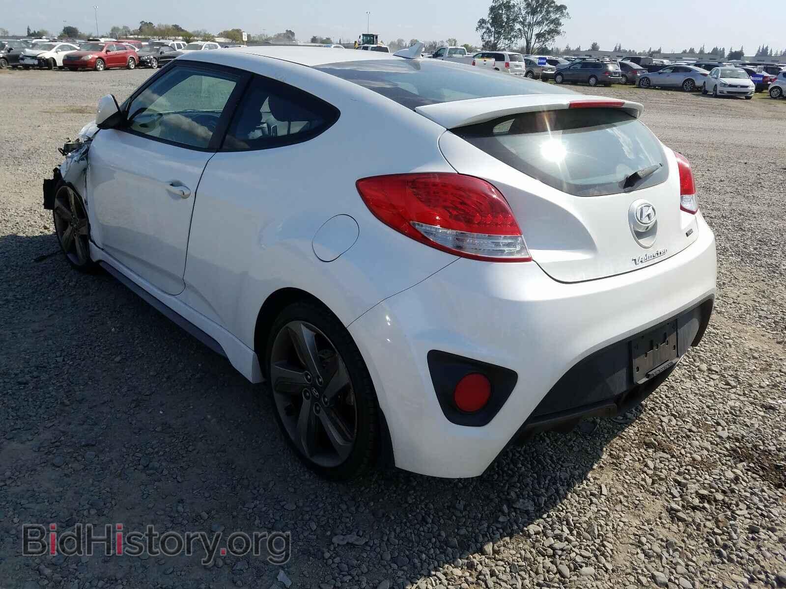 2014 HYUNDAI VELOSTER - VIN: KMHTC6AEXEU199006 - Фото 3