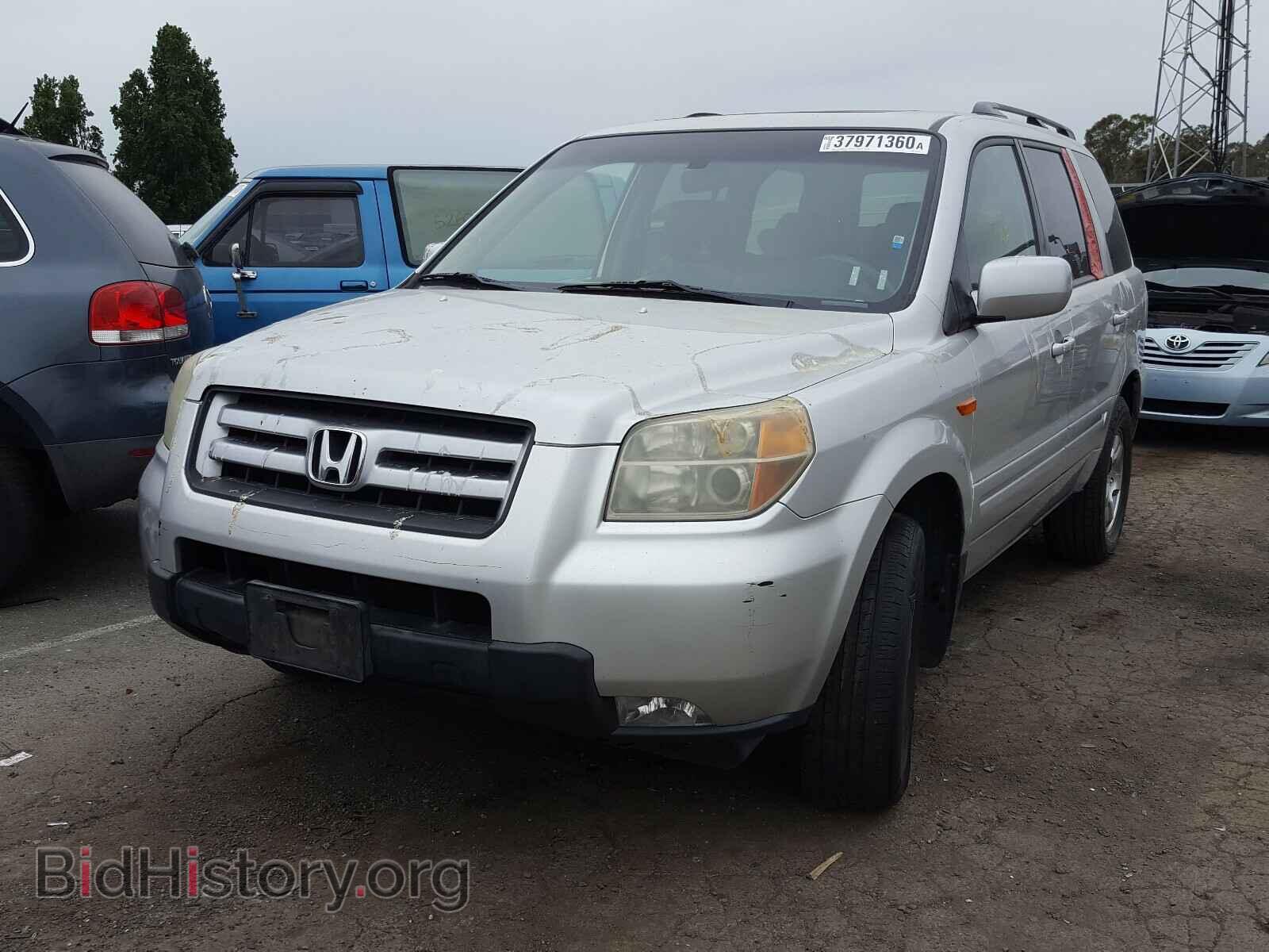 2006 HONDA PILOT - VIN: 2HKYF18626H511723 - Фото 2