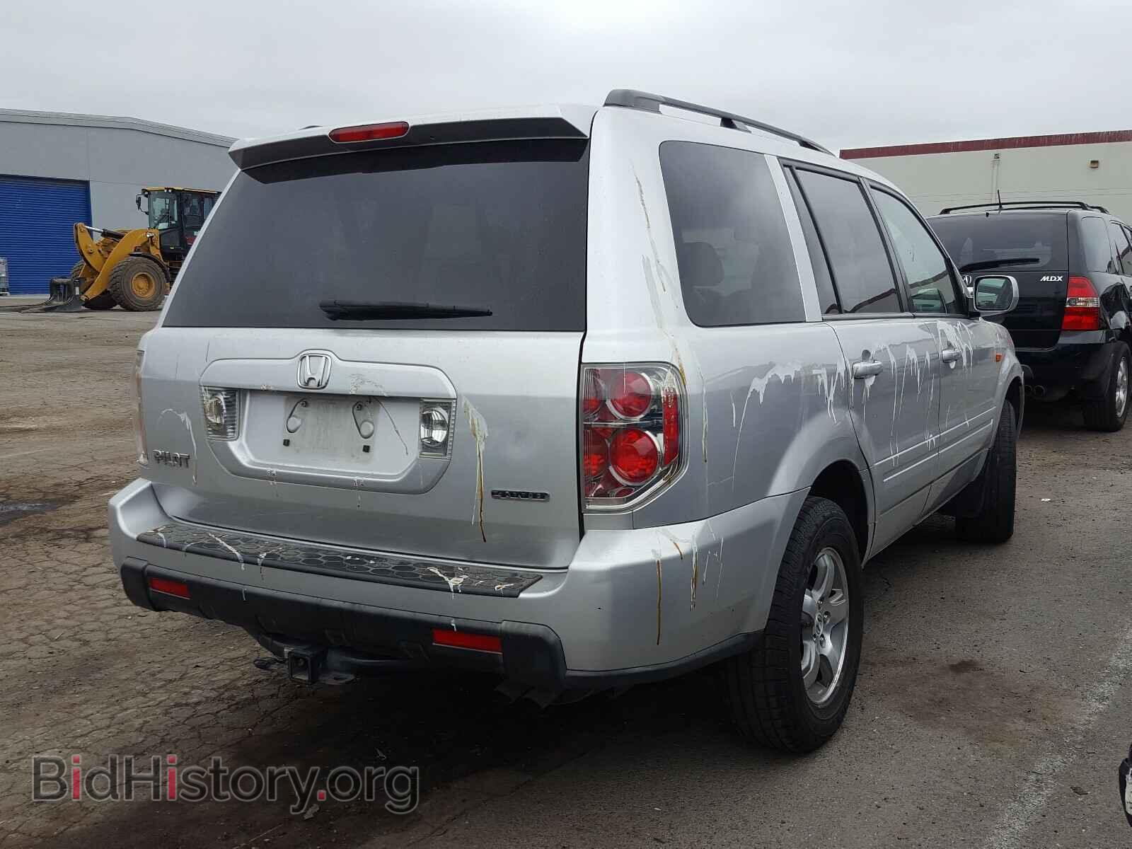 2006 HONDA PILOT - VIN: 2HKYF18626H511723 - Фото 4