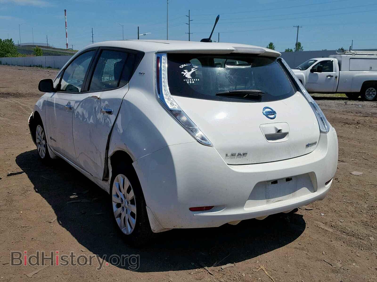 2014 NISSAN LEAF - VIN: 1N4AZ0CP1EC336481 - Фото 3