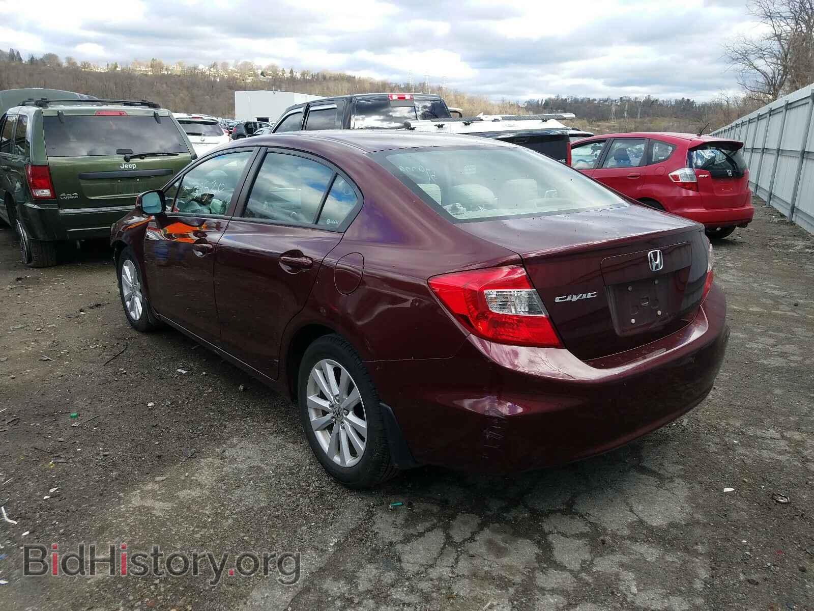 2012 HONDA CIVIC - VIN: 19XFB2F85CE048408 - Фото 3