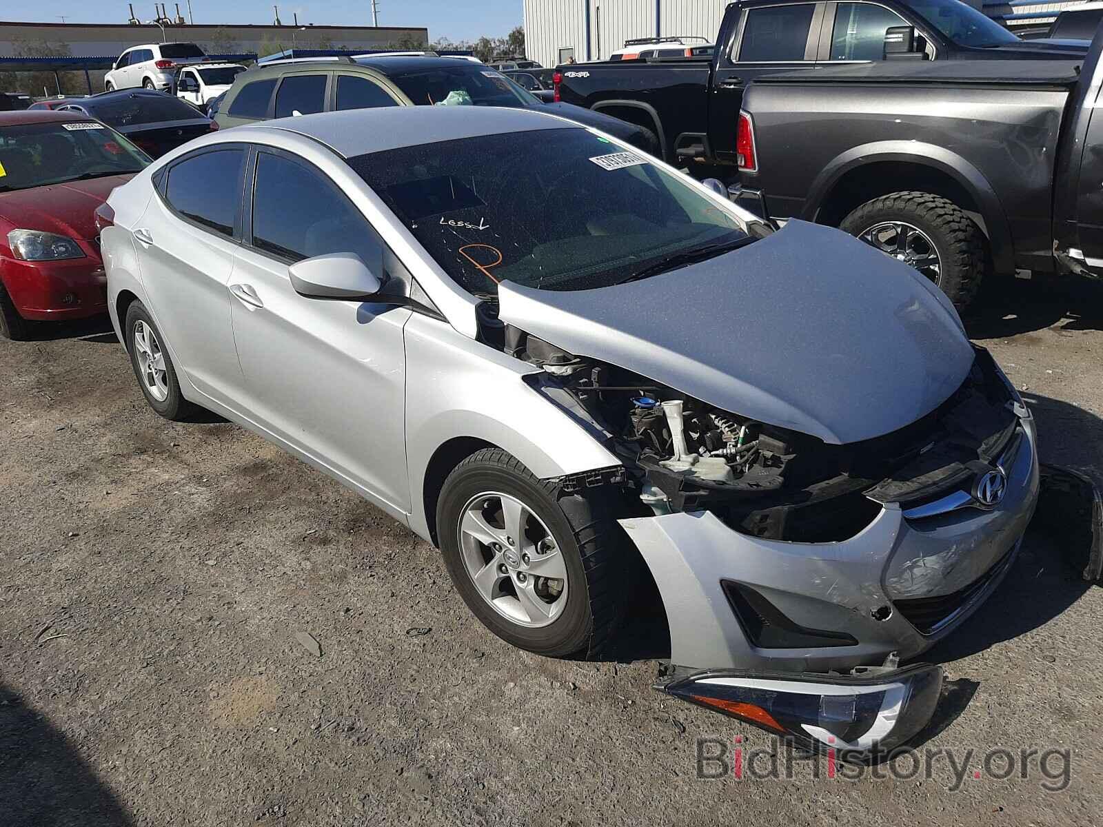 Photo KMHDH4AE3FU227983 - HYUNDAI ELANTRA 2015