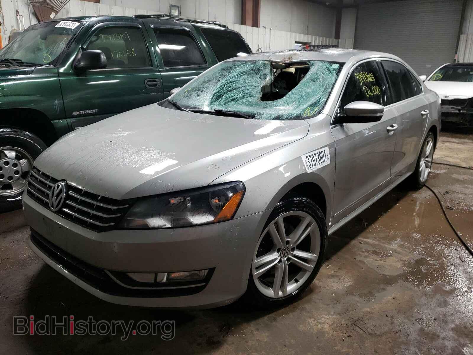 2014 VOLKSWAGEN PASSAT - VIN: 1VWCN7A38EC065021 - Фото 2