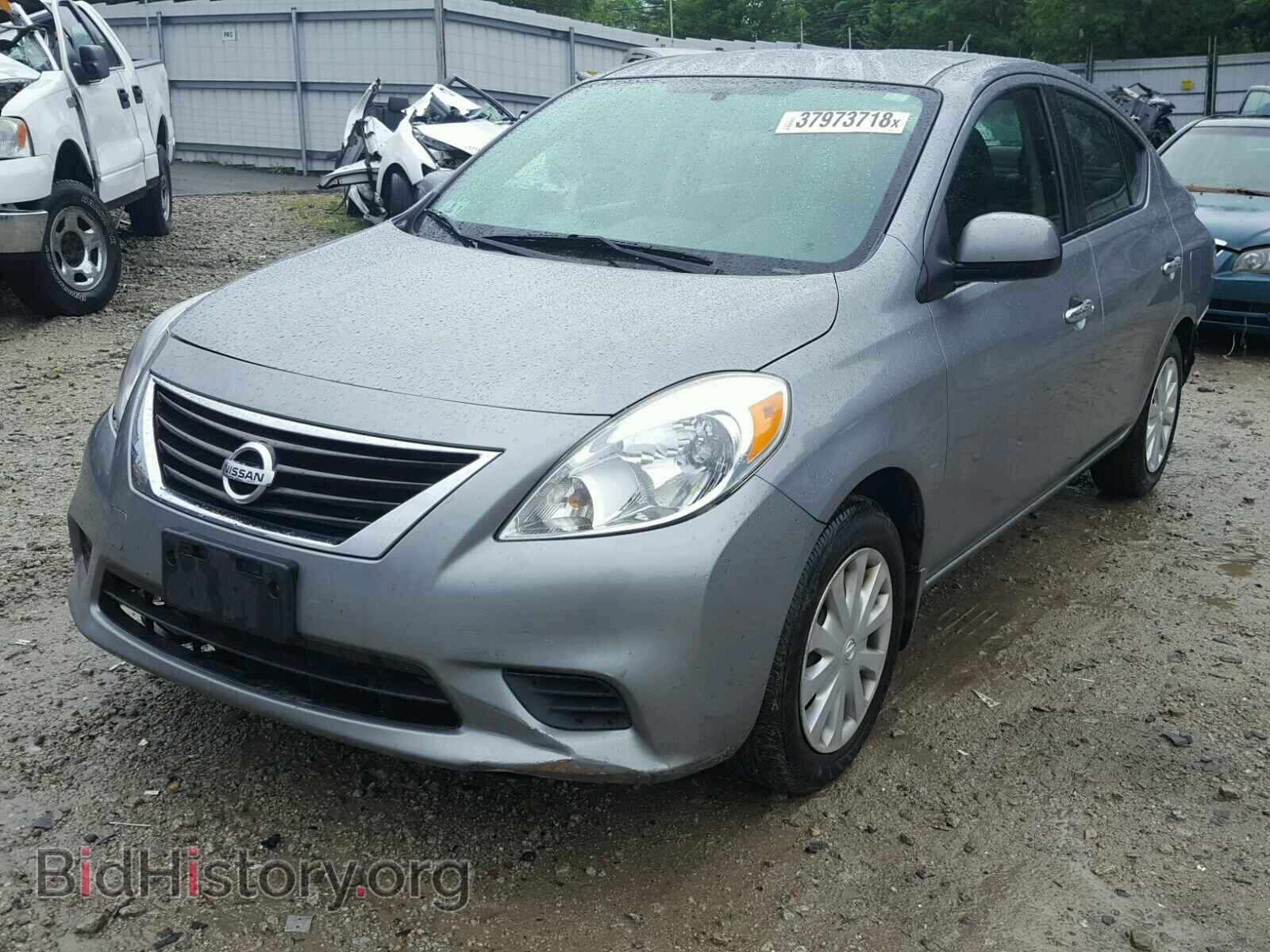 2012 NISSAN VERSA - VIN: 3N1CN7AP1CL862768 - Фото 2