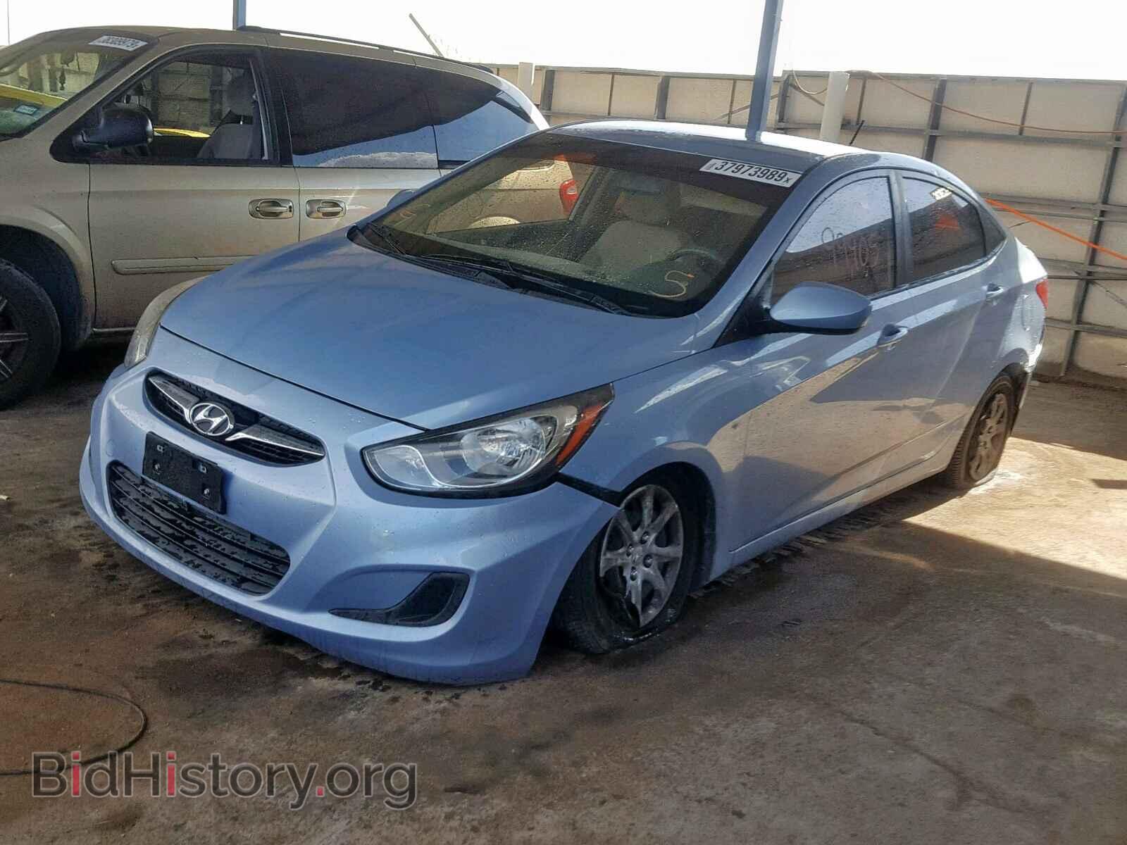 2012 HYUNDAI ACCENT - VIN: KMHCT4AE0CU163813 - Фото 2