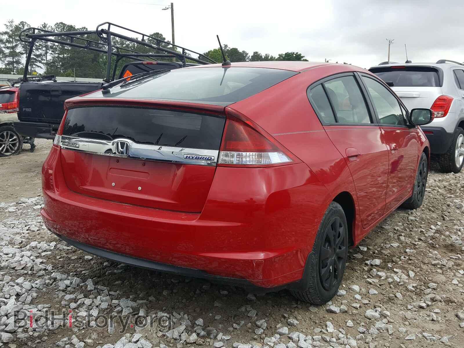 2012 HONDA INSIGHT - VIN: JHMZE2H32CS000608 - Фото 4