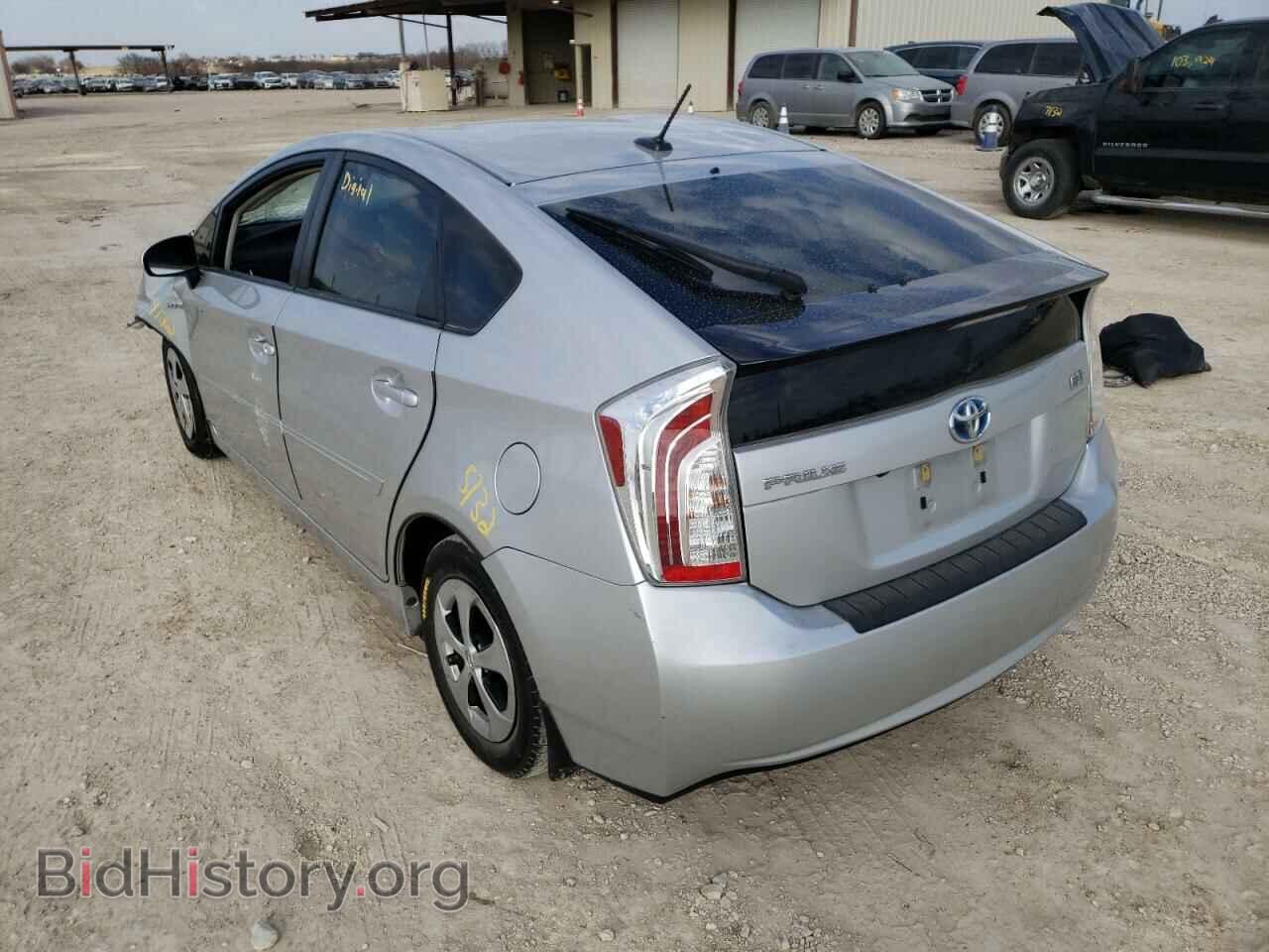 2012 TOYOTA PRIUS - VIN: JTDKN3DU2C5383777 - Фото 3
