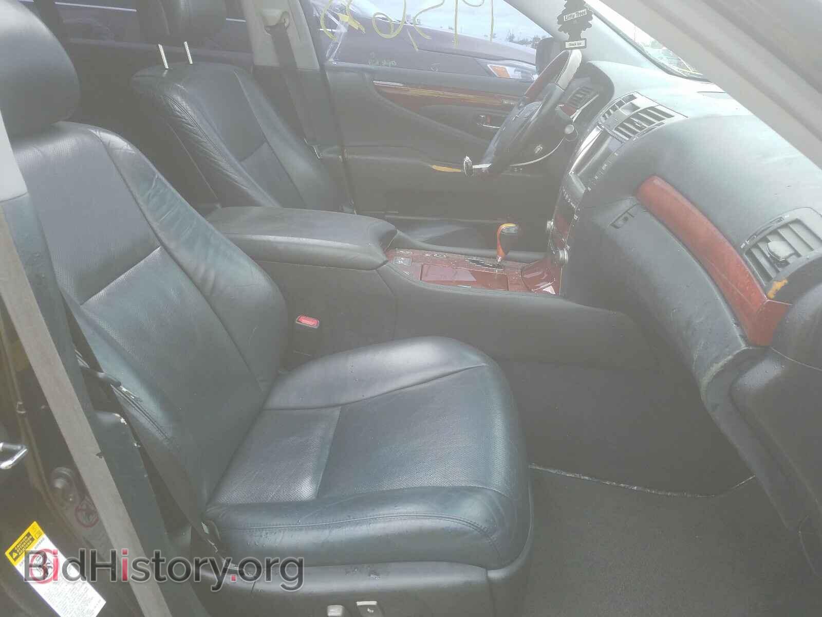 2008 LEXUS LS460 - VIN: JTHBL46F685056718 - Фото 5