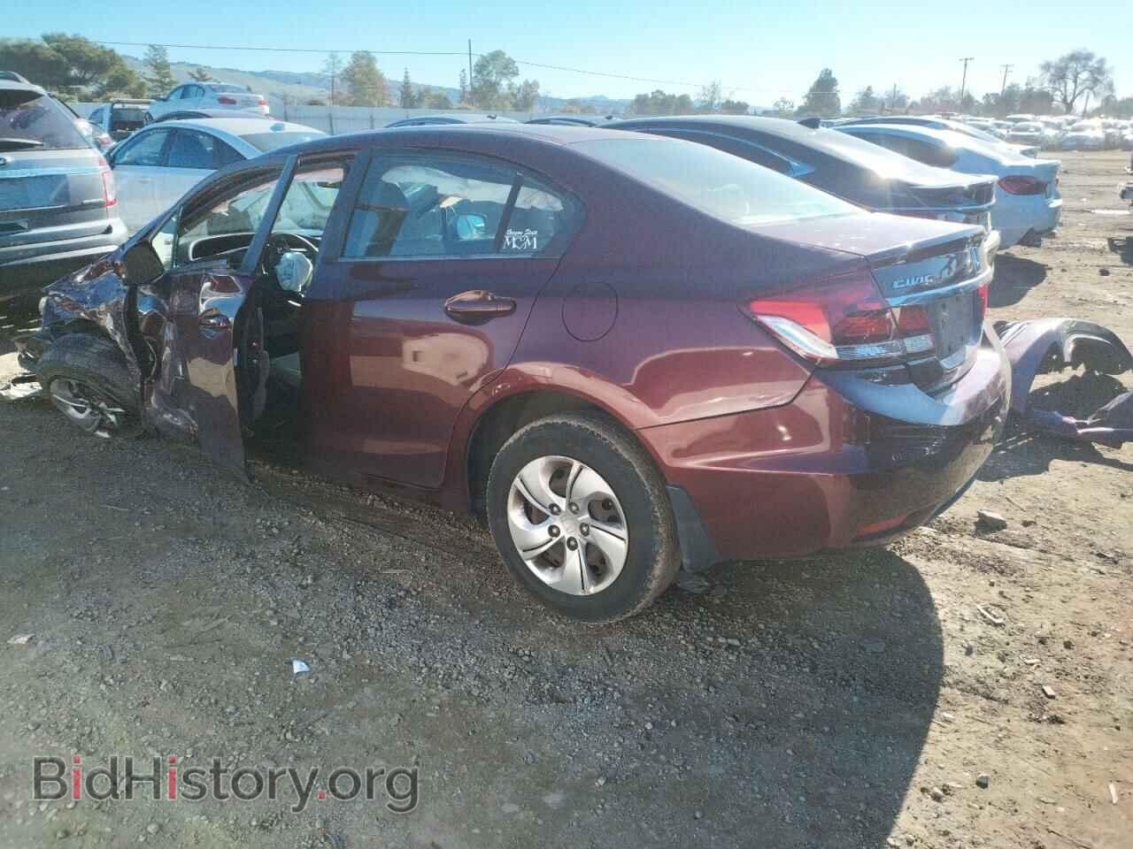 2013 HONDA CIVIC - VIN: 19XFB2F54DE266413 - Фото 2