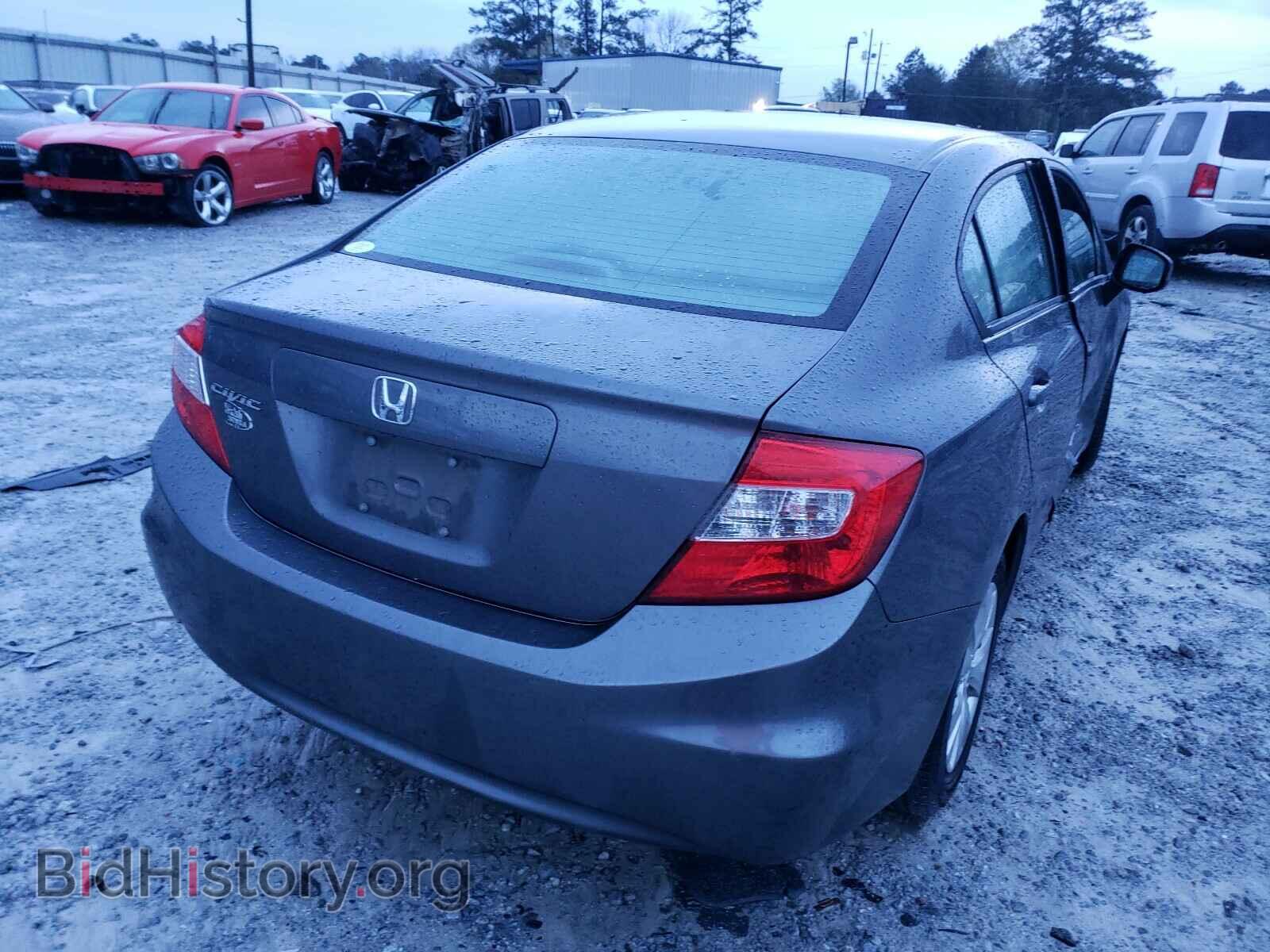 2012 HONDA CIVIC - VIN: 19XFB2E53CE006486 - Фото 4