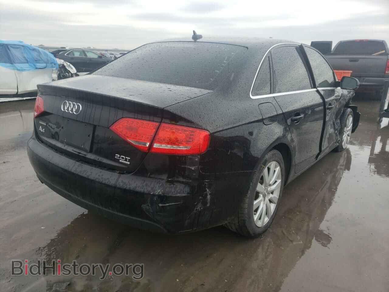 2012 AUDI A4 - VIN: WAUBFAFL7CA120579 - Фото 4
