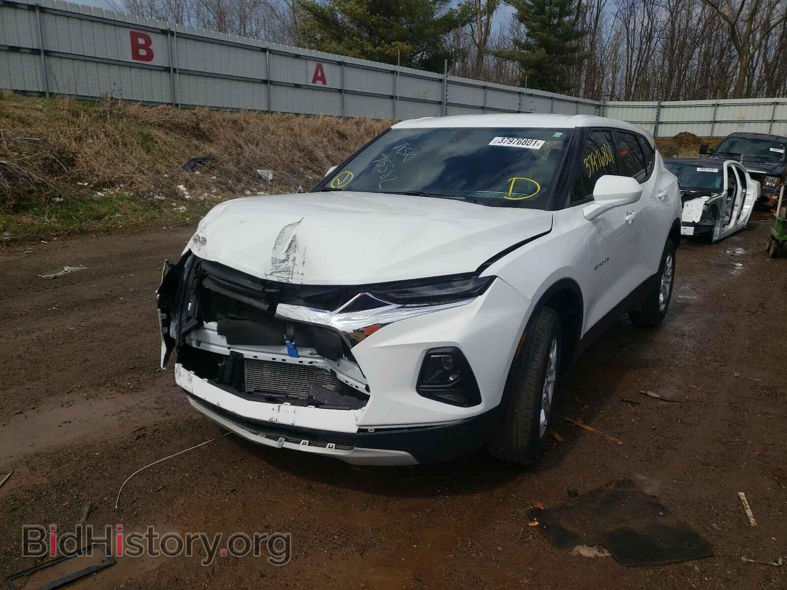 2020 CHEVROLET BLAZER - VIN: 3GNKBBRA0LS727265 - Фото 2