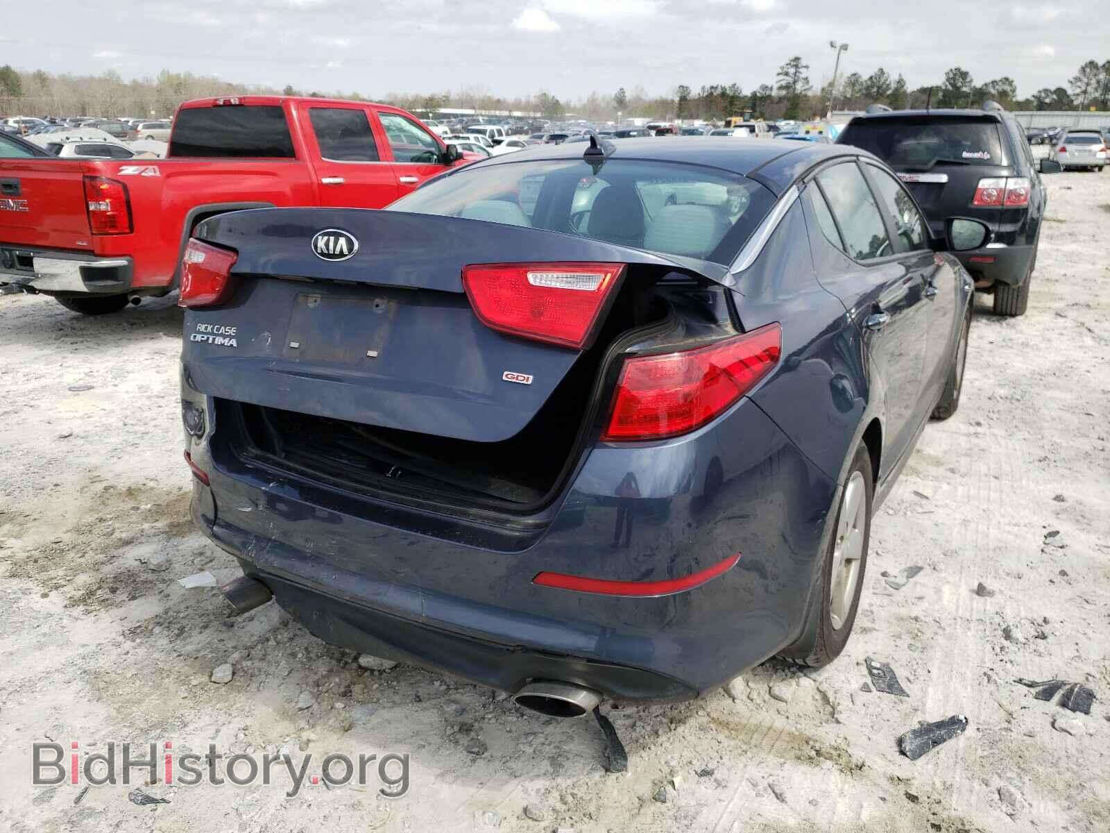 2015 KIA OPTIMA - VIN: 5XXGM4A77FG450354 - Фото 4