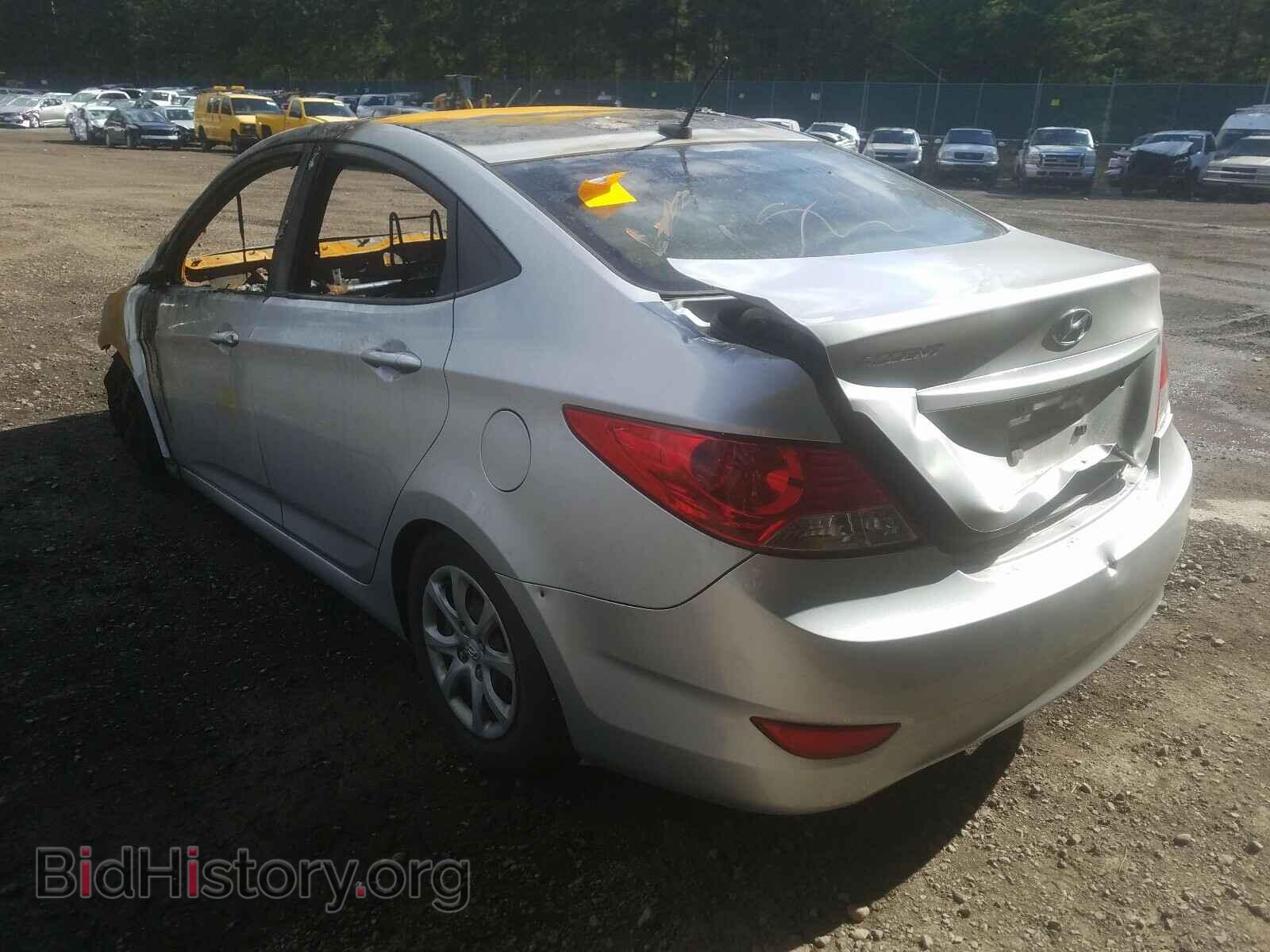 2012 HYUNDAI ACCENT - VIN: KMHCT4AEXCU169778 - Фото 3