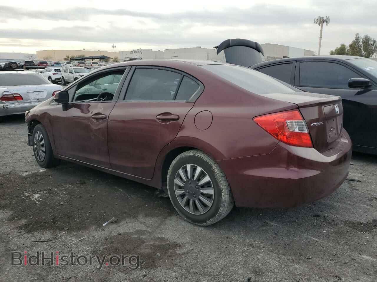 2012 HONDA CIVIC - VIN: 2HGFB2F53CH551690 - Фото 2