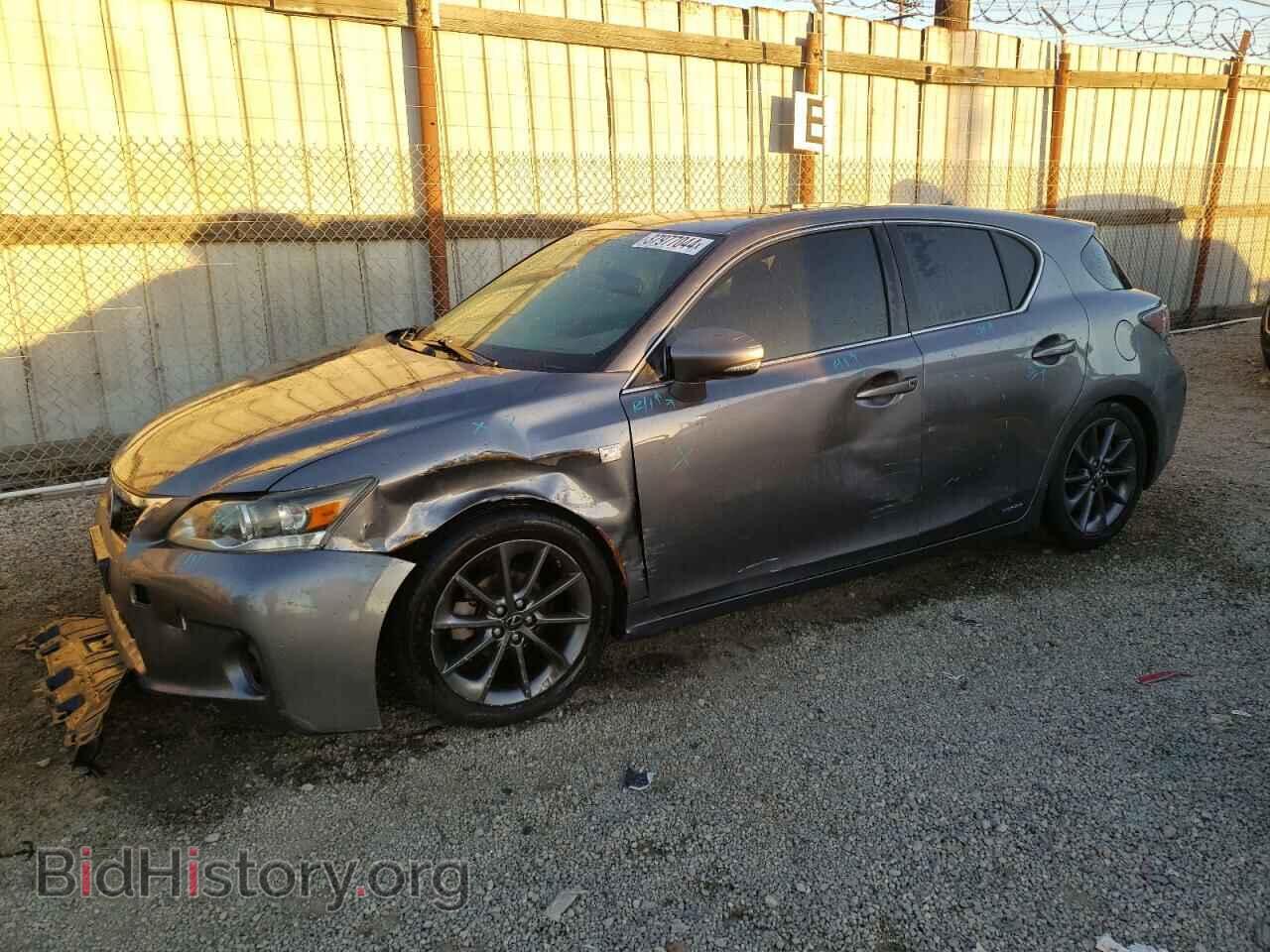 Photo JTHKD5BH7C2103436 - LEXUS CT 200 2012