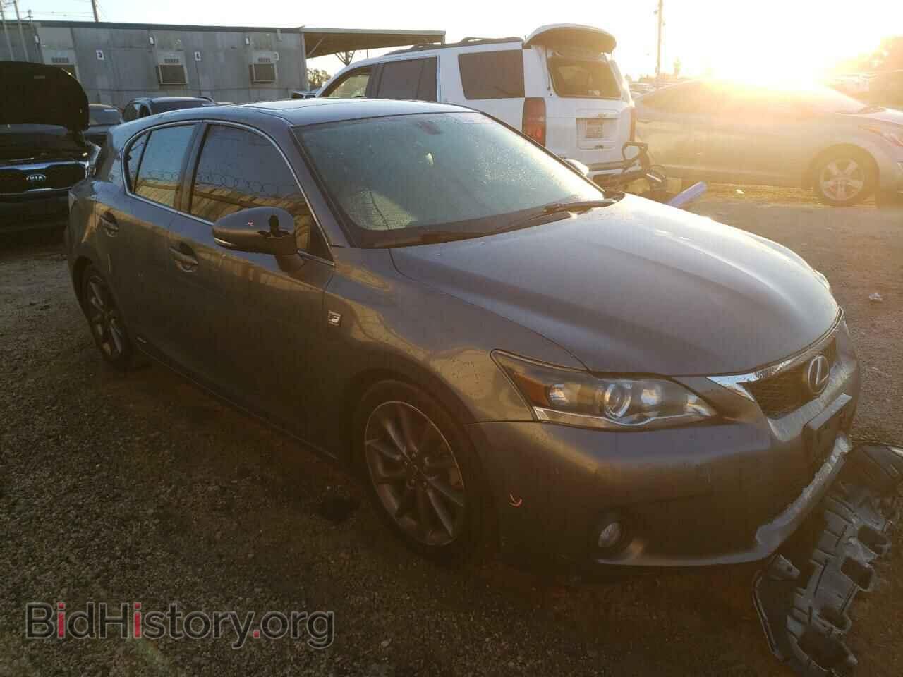 2012 LEXUS CT 200 - VIN: JTHKD5BH7C2103436 - Фото 4